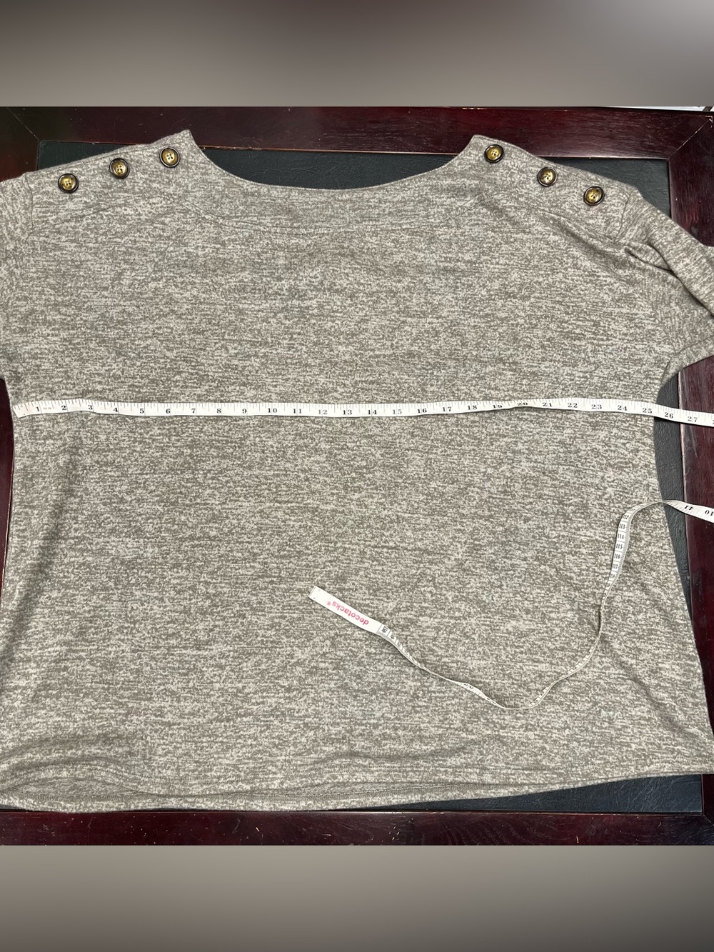 Cable & Gauge soft knit top size 1X - Picture 9 of 10